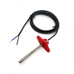 Датчик температуры канальный (кабель 2 м) PT1000 B 6x100 мм