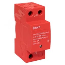 УЗИП Класс 1 Iimp 25kA (10/350?s) 1P EKF