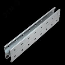 Страт-профиль двойной 41х41 L300 мм s:3,0 (тройная перфорация) HD85 2STPV41-41-300 3P HD85 КМ-профиль