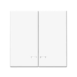 Выключатель 2-кл. ArtGallery (сх. 5а) 10AX с подсветкой механизм бел. SE GAL000153