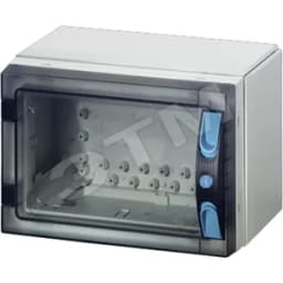 Бокс прозрачные двери с боковыми панелями IP66 186х276х186