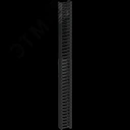 Кабель-органайзер вертикальный 45U 800мм черный РФ by ZPAS