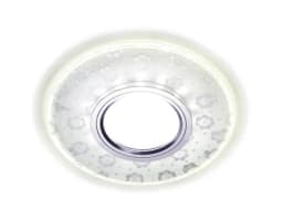 Встраиваемый точечный светильник MR16 со светодиодной подсветкой Ambrella Light S170 CLCH