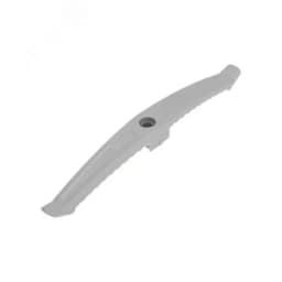 Держатель кабеля для прямого монтажа двухсторонний серый, 240 мм (20 шт/уп)