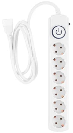 Сетевой фильтр Ippon BK-6-UPS-1.8-10-W