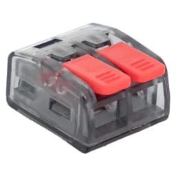 Клемма строительно-монтажная СМК 221-412 2-проводная 0.2-4кв.мм (уп.100шт) PROxima EKF plc-smk-221-412