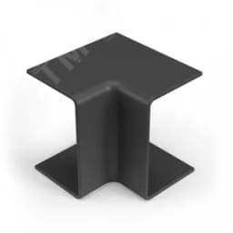 Угол внутренний 16х16 черный (4 шт/комп)