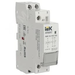 ARMAT Контактор модульный KMR 16А 24В AC/DC 1НО 1НЗ IEK