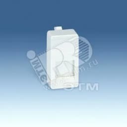 Адаптер на 1 RJ45(12) 75528-, 75540-, 75541-, 75544-39, узкий, шторка, S27, сл.кость