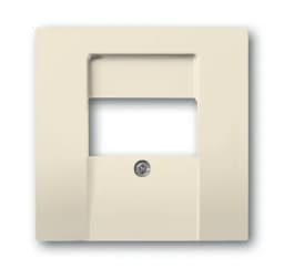 SOLO/FUTURE Плата центральная (накладка) для розетки громкоговорителя ABB (1710-0-3144)