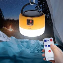 Фонарь аккумуляторный кемпинговый KA-601 Пегас на солнечной батарее + ДУ Эра Б0054043