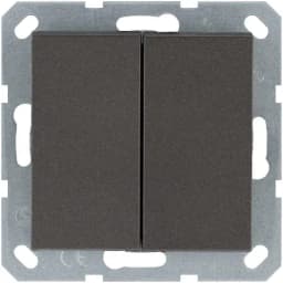 Кнопка 2-кл. 10А IP20 с переключающим контактом механизм мокко Jasmart G3020Z