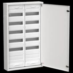 TITAN 5 Корпус металлический ЩРн-144 (2х72) 960х570х140мм IP31 белый (одна дверь) IEK