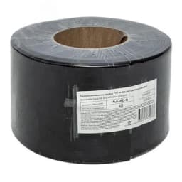 Термоусаживаемая трубка ТУТ нг 80/40 черная рулон PROxima EKF