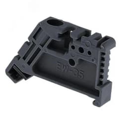 Зажим на DIN-рейку пластиковый EW EKF