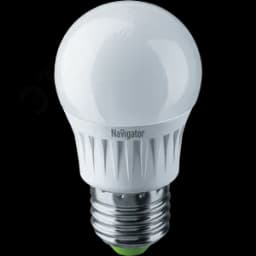 Лампа светодиодная LED 7вт E27 белый шар