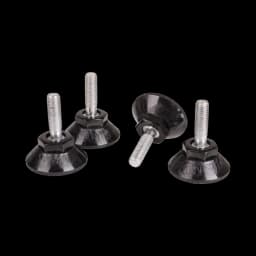 Опоры регулируемые TLK для напольных шкафов, стоек TRD, без поворотной основы, уп-ка 4шт. TLK-LT4-NT