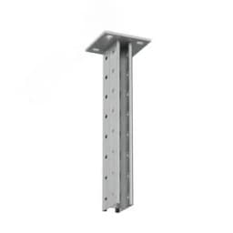 Страт-стойка двойная усиленная 41х41 L2800 мм s:2,5 (тройная перфорация) КМ-профиль