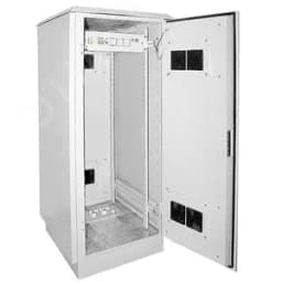 Шкаф уличный 19дюймов 42U 720x860 IP55 металлическая дверь серый ITK