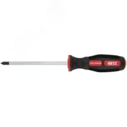 Отвертка "Универсал", CrV сталь, прорезиненная ручка, Профи 5х100 мм РН1