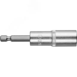 Бита с торцовой головкой, удлиненная, Cr-V, хвостовик E 1/4", 13мм