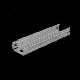 Лоток неперф. 50х100х0,6 L2500 мм Быстрый монтаж ПЛЮС INOX304