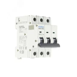 Автоматический выключатель HGD63-M 3PMCS0000C 00063 3 полюса, 63А, ток к.з. 6kA, хар-ка C
