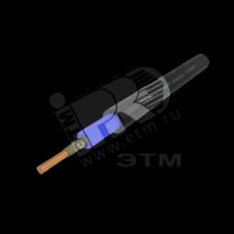 Кабель силовой ППГнг(А)-FRHF 1х10ок(N)-0.66 однопроволочный синий (барабан)