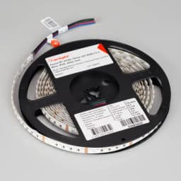 Лента RT-H120-10mm 24V RGB (13.2 W/m, IP20, 4040, 5m) (Arlight, Открытый)