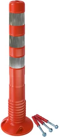 Столбик гибкий 750мм с комплектом крепежа ССД-750 ТПУ ОРАНЖ  ГОСТ 32843-2014 Ustun