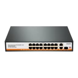 18 портовый PoE коммутатор SVB-6016PC v2.0 Satvision