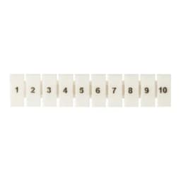Маркеры для UT/ST/Push-in 4 с нумерацией 1-10 (100 шт.) EKF