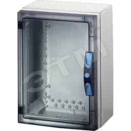 Бокс прозрачные двери с боковыми панелями IP66 366х276х186