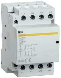 Контактор модульный КМ40-40М AC/DC KARAT IEK MKK21-40-40