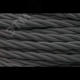 Провод 2*2,5 Графит (матовый) 20м Бирони