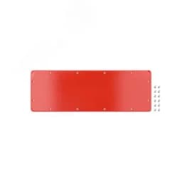 Фланец сплошной для корпусов ST, тип 4, 443x153 мм, красный RAL3020 DKC