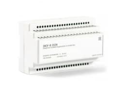 Защитно-коммутационное устройство ЗКУ-8 DIN 8 каналов по 1А, вх. напряж. 9-28В