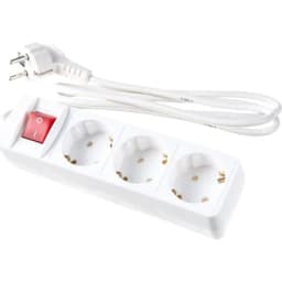 Удлинитель 3х1.5м с заземл. 10А IP20 2.2кВт ПВС с выкл. Союз 481S-7301