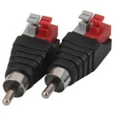 Разъём RCA с клеммной колодкой под зажим PVC-RCA-MV