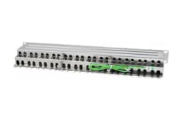 Патч-панель высокой плотности 19" , 1U, на 48 портов RJ-45 Hyperline PPHD-19-48-8P8C-C6A-SH-110D