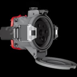 Механизм розетки 400A, 380-440V, 3Р+Е+2 доп. контакта IP67, DS4 AlpenBox