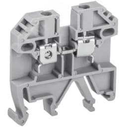 Зажим наборный изолированный (винтовой) ЗНИ 10,0мм2 (JXB 10) серый Stekker 39357 FERON