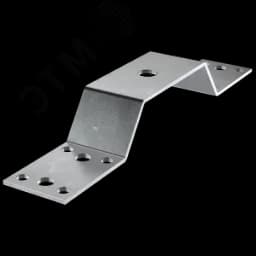 Скоба соед. для пров. кругл. 8 мм алюминий IEK