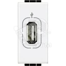 LivingLight Разъем USB белый