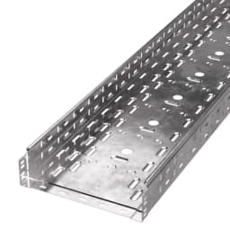 Лоток перфорированный Стандарт 300х80х3000 (0,8 мм) (6 м/уп) Промрукав