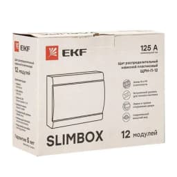 Щит ЩРН-П-12 «SlimBox» IP41 бел. дверца PROxima EKF sb-n-12w