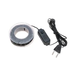 Гирлянда Роса с контроллером 50м 500LED IP20 230В зеленый провод теплое белое свечение 303286