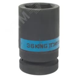 Головка торцевая ударная глубокая шестигранная 1", 36 мм King Tony