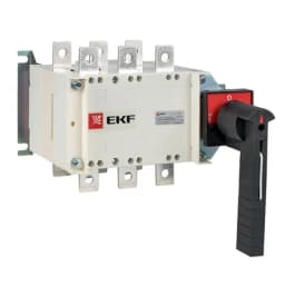Рубильник-переключатель 250A 3P c рукояткой управления для прямой установки PowerSwitch EKF