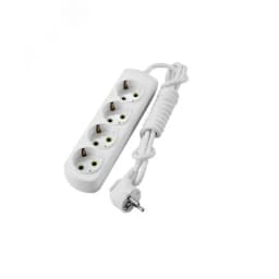 LETITIA Удлинитель с/з 4 входа 2 метра Lezard